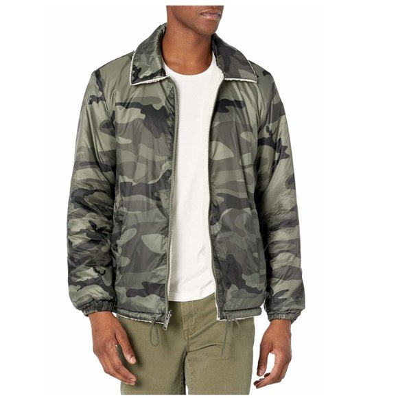 UGG Mace Reversible Men's Sherpa Jacket - Picture 1 of 15